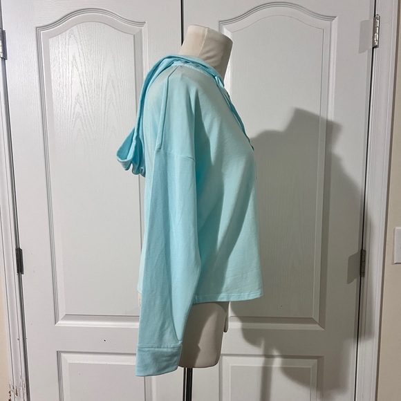 Adore Me Lightweight Comfy Lounge Long Sleeve Hooded Pullover - sz M - Picture 3 of 8